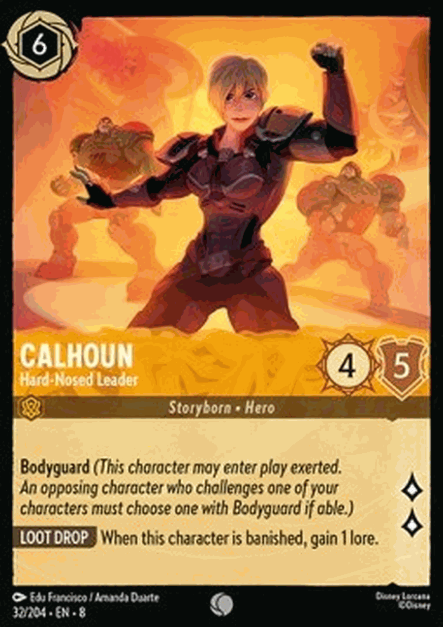 Calhoun - Hard-Nosed Leader