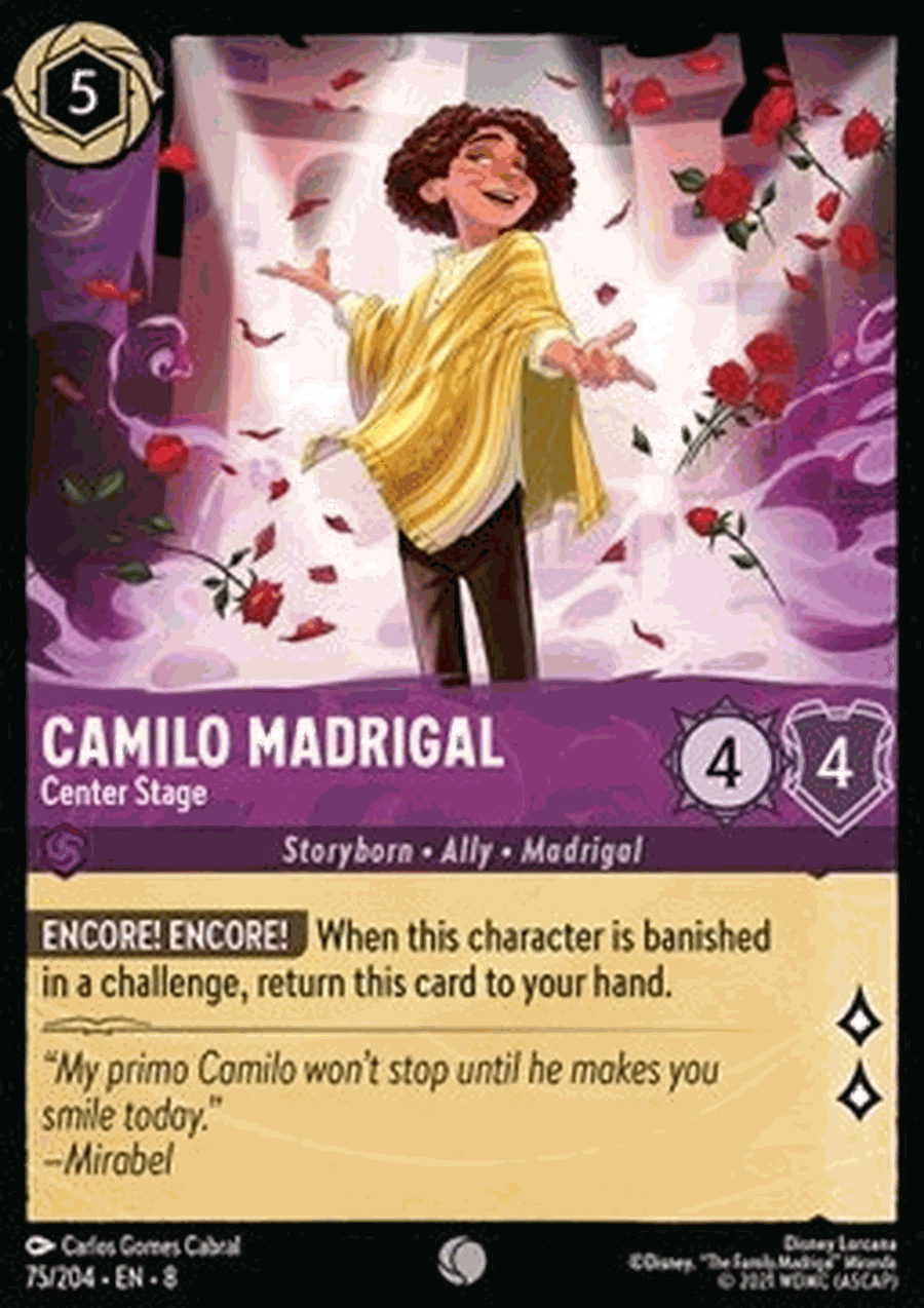 Camilo Madrigal - Center Stage