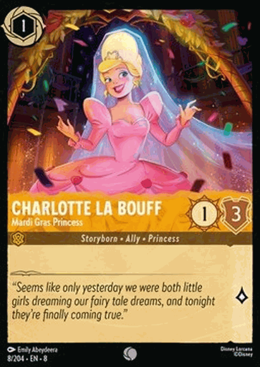 Charlotte La Bouff - Mardi Gras Princess