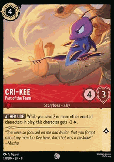 Cri-Kee - Part of the Team