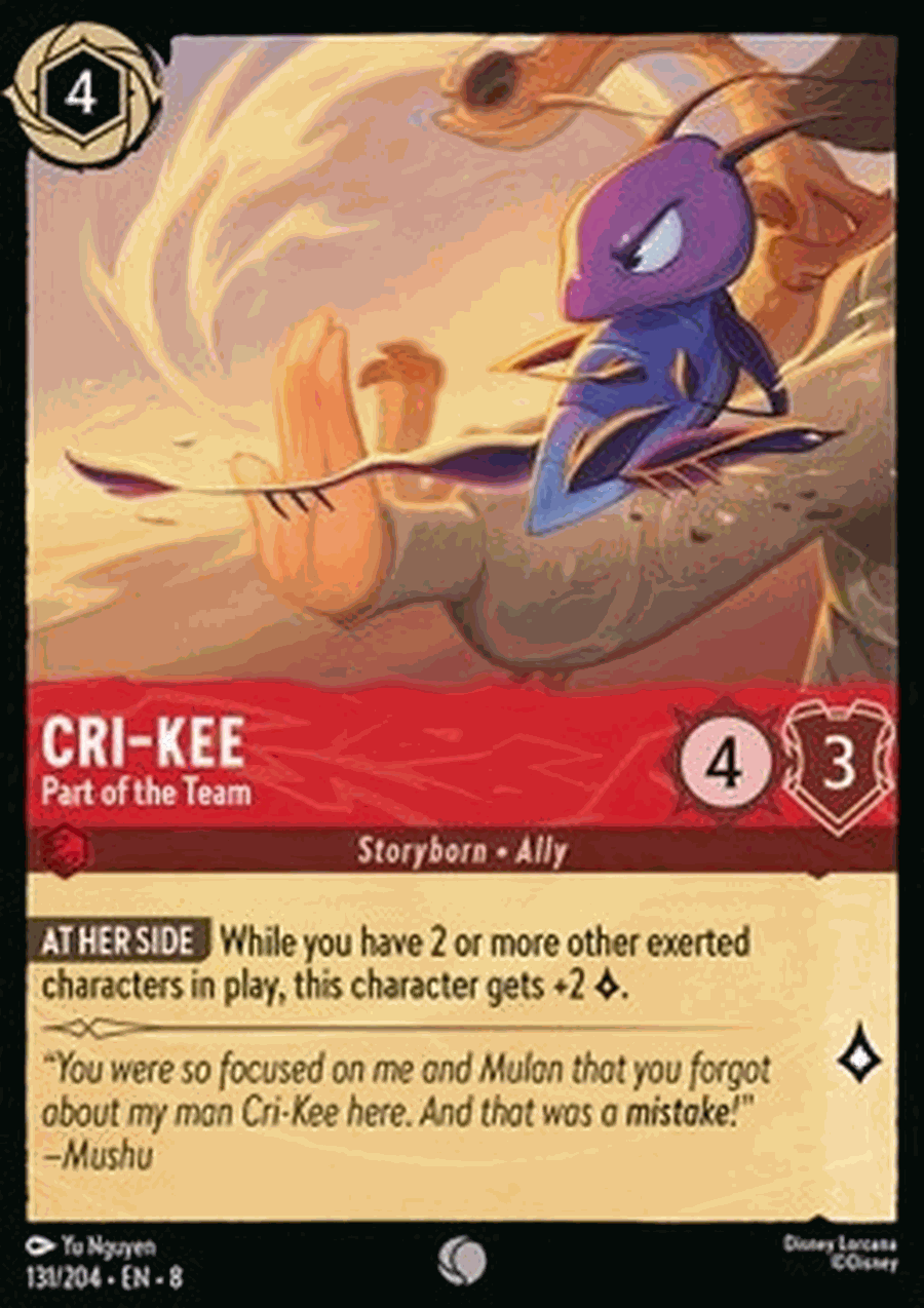 Cri-Kee - Part of the Team