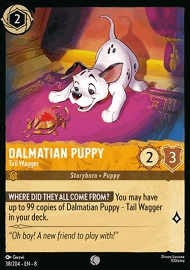 Dalmatian Puppy - Tail Wagger