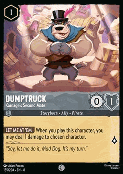 Dumptruck - Karnage’s Second Mate