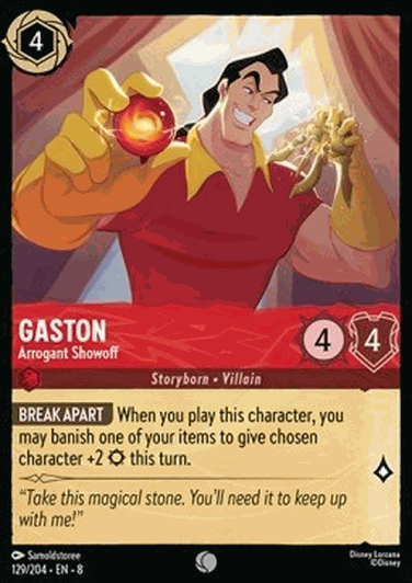 Gaston - Arrogant Showoff