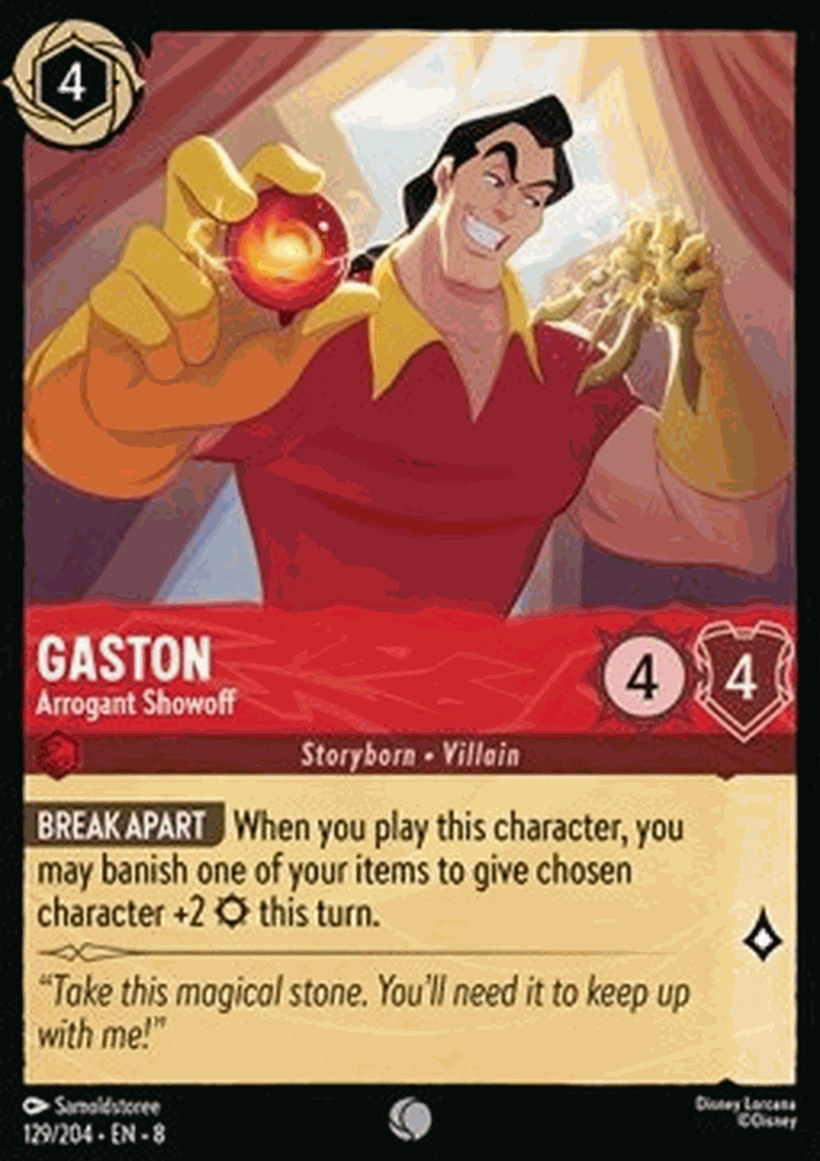 Gaston - Arrogant Showoff