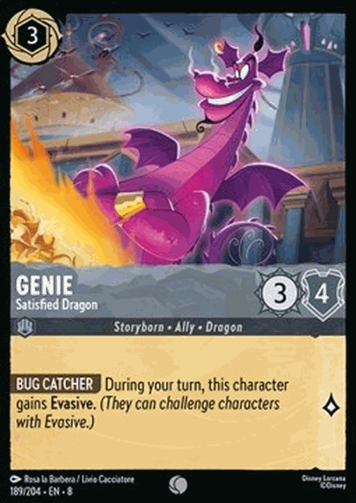 Genie - Satisfied Dragon