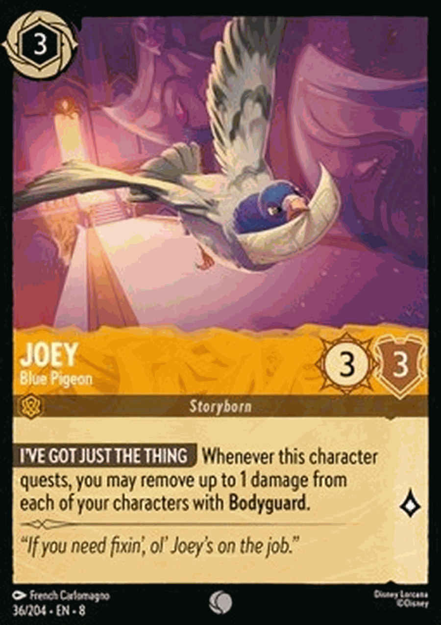 Joey - Blue Pigeon