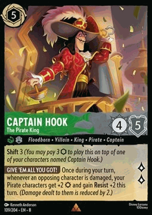 Captain Hook - The Pirate King (V.1)