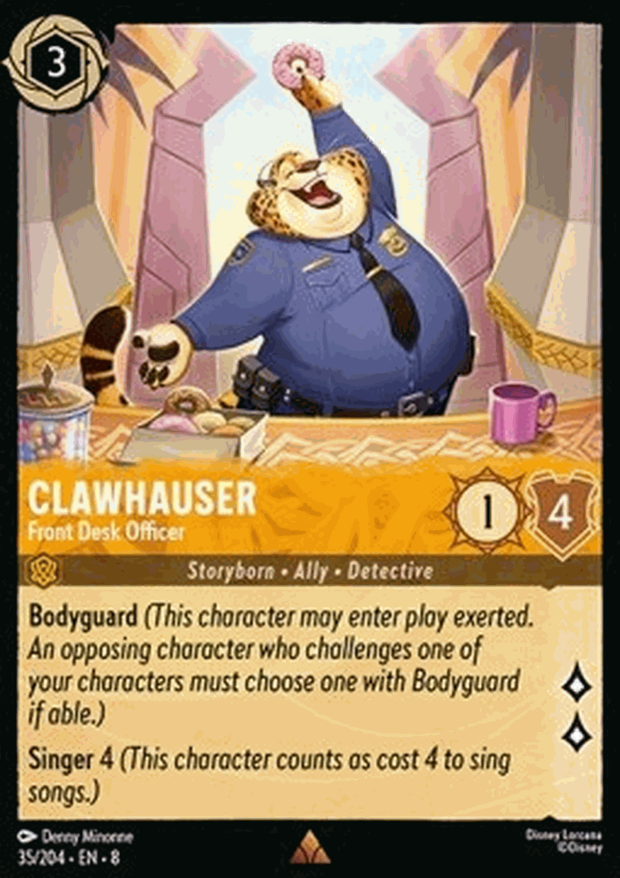 Clawhauser - Front Desk Officer