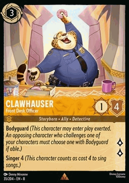 Clawhauser - Front Desk Officer