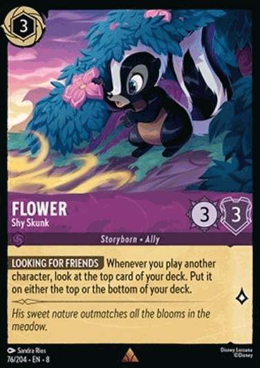 Flower - Shy Skunk