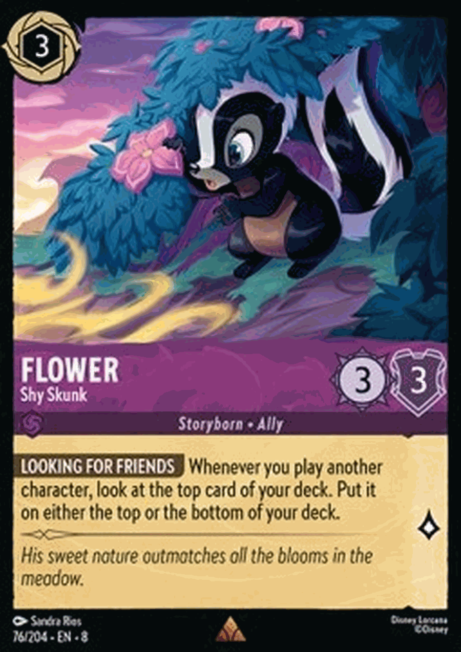 Flower - Shy Skunk