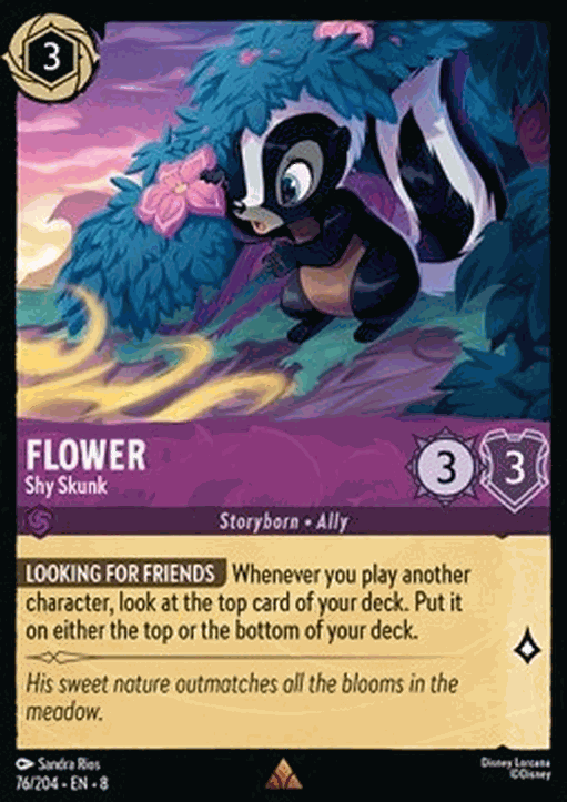 Flower - Shy Skunk