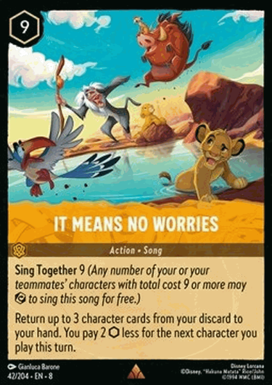 It Means No Worries (V.1)