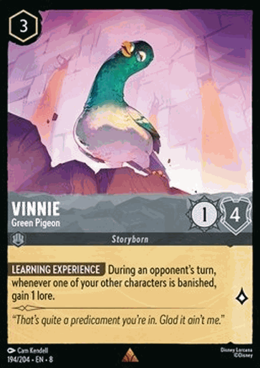 Vinnie - Green Pigeon