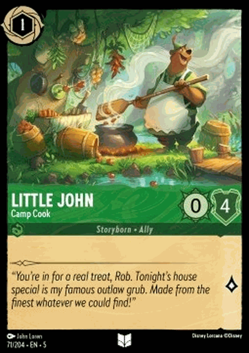 Little John - Camp Cook