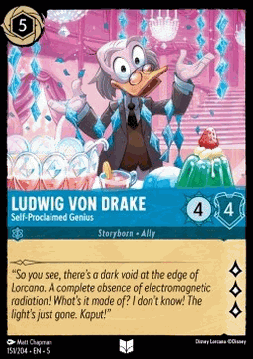 Ludwig von Drake - Self‐Proclaimed Genius