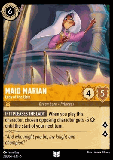 Maid Marian - Lady of the Lists
