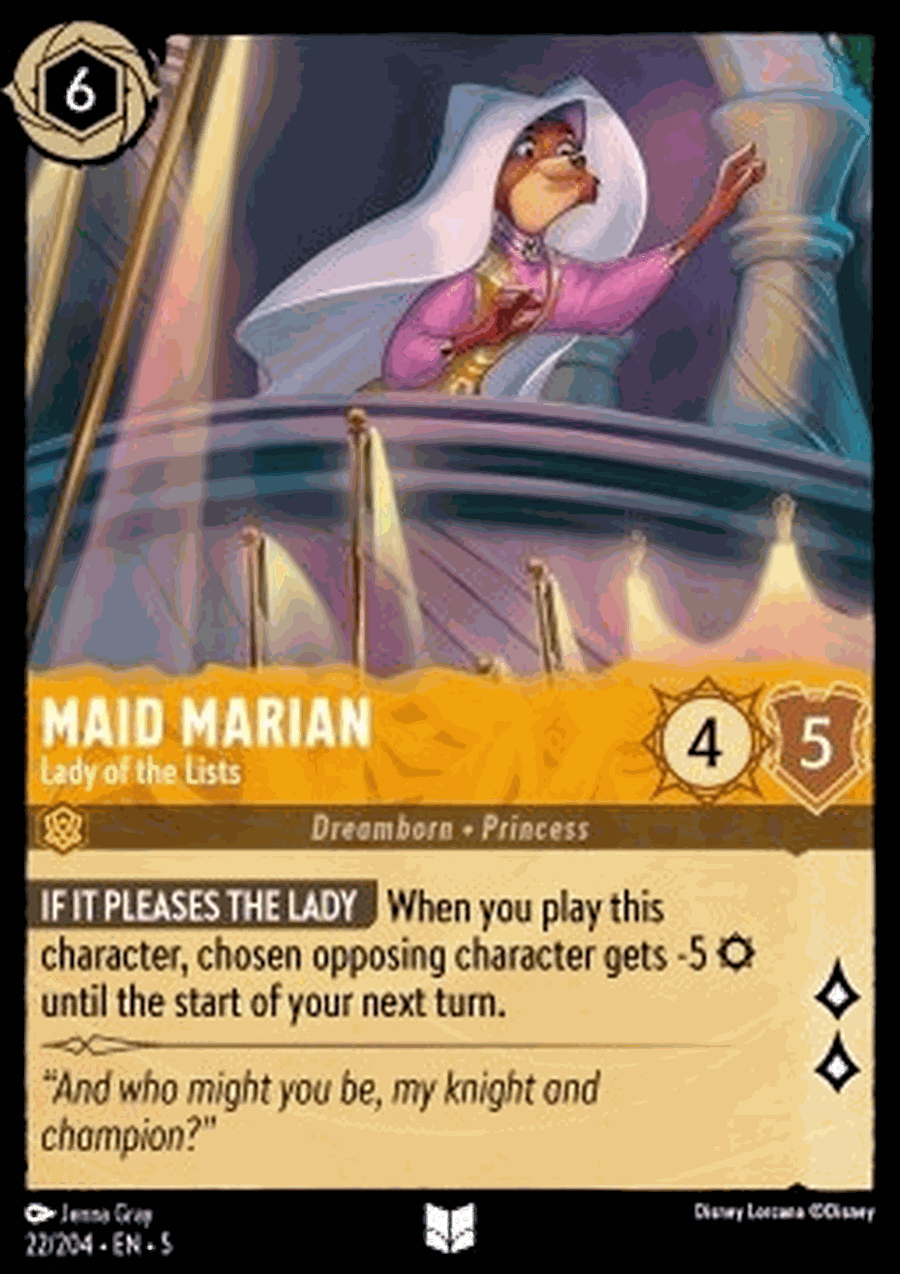 Maid Marian - Lady of the Lists