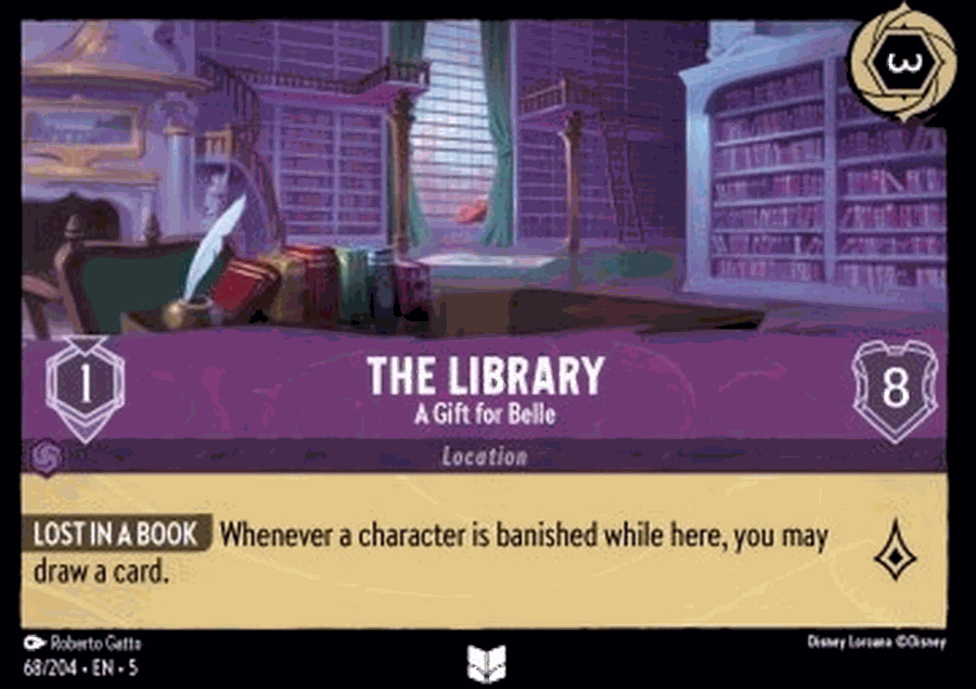 The Library - A Gift for Belle