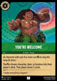 You’re Welcome (V.1)