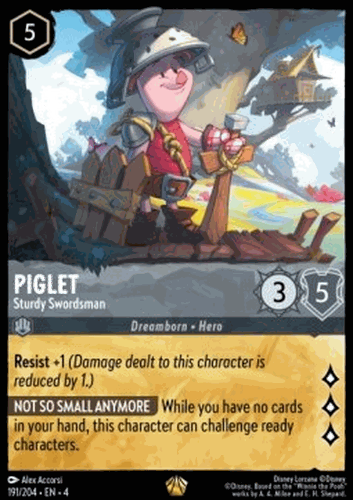 Piglet - Sturdy Swordsman (V.1)