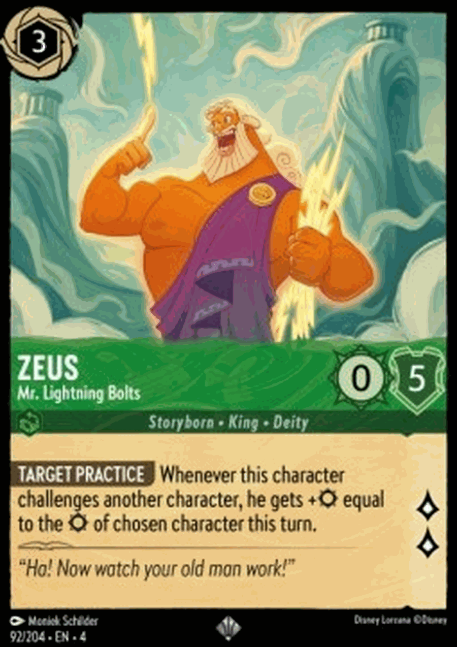 Zeus - Mr. Lightning Bolts