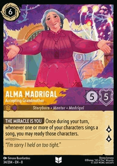Alma Madrigal - Accepting Grandmother