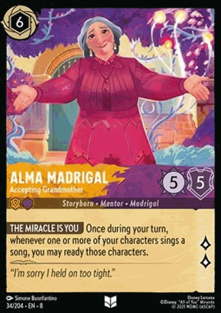 Alma Madrigal - Accepting Grandmother