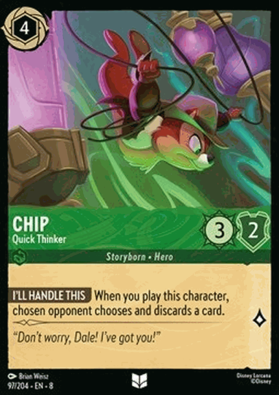 Chip - Quick Thinker