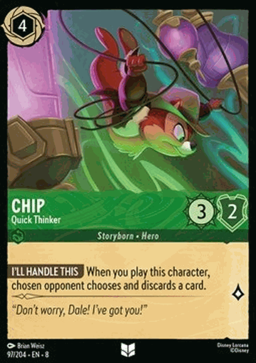 Chip - Quick Thinker