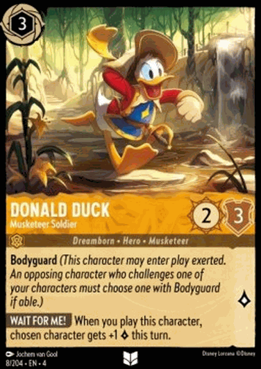 Donald Duck - Musketeer Soldier