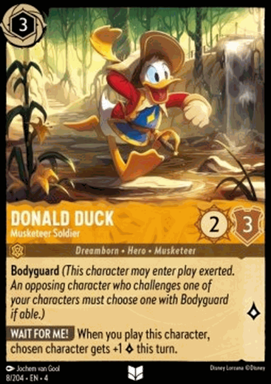 Donald Duck - Musketeer Soldier