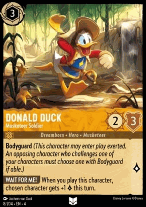 Donald Duck - Musketeer Soldier
