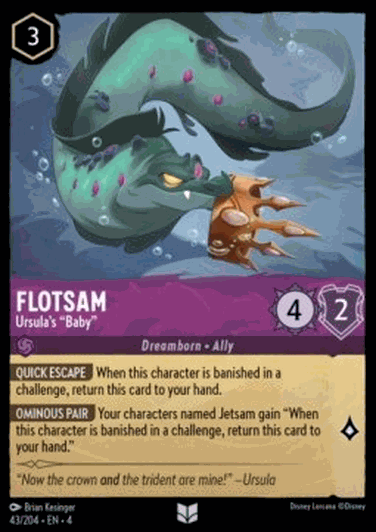 Flotsam - Ursula’s ”Baby”