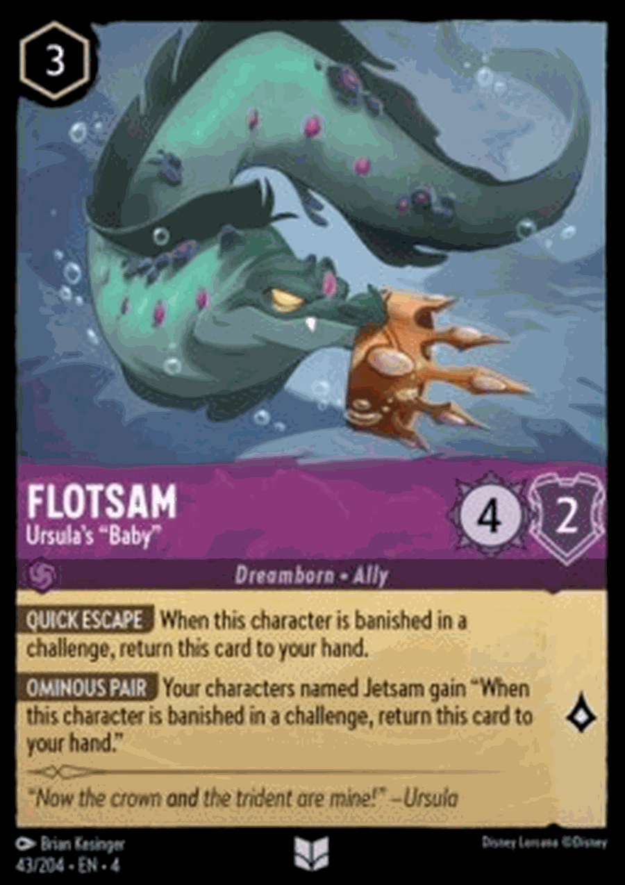 Flotsam - Ursula’s ”Baby”