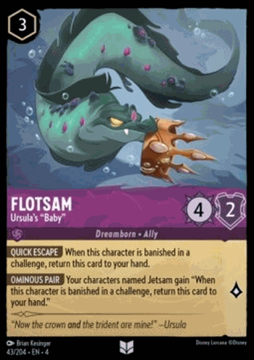 Flotsam - Ursula’s ”Baby”