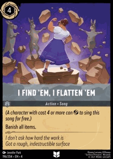 I Find ’em, I Flatten ’em