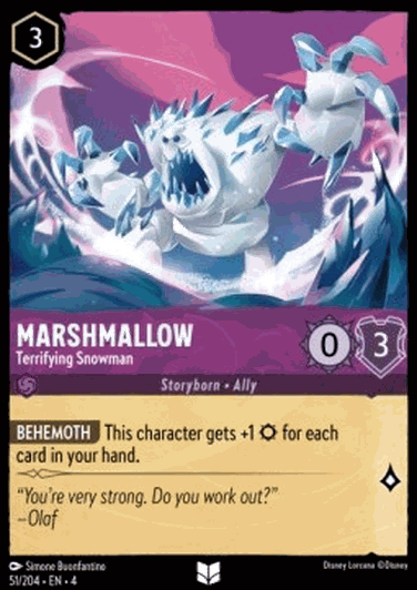 Marshmallow - Terrifying Snowman