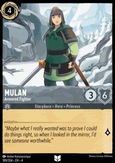 Mulan - Armored Fighter