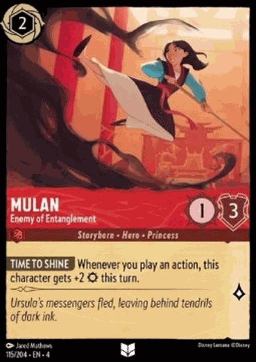 Mulan - Enemy of Entanglement