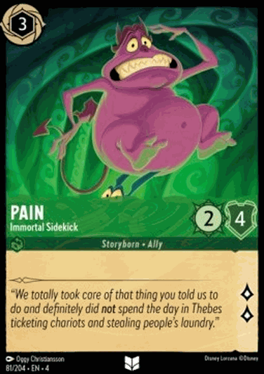 Pain - Immortal Sidekick