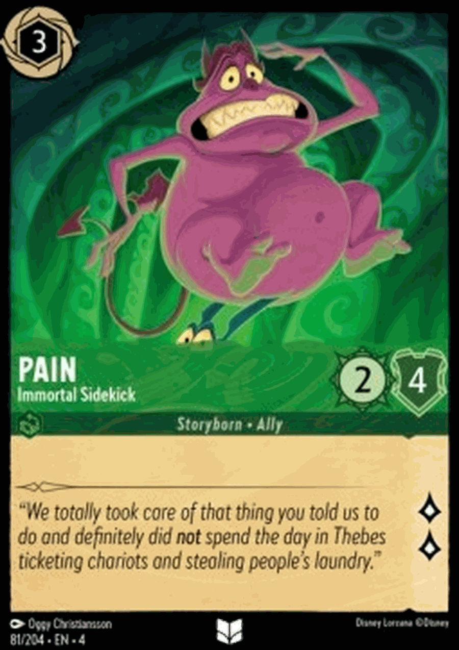 Pain - Immortal Sidekick