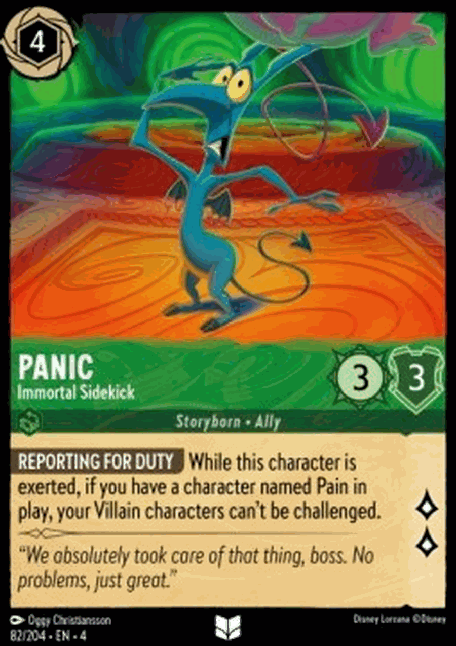 Panic - Immortal Sidekick