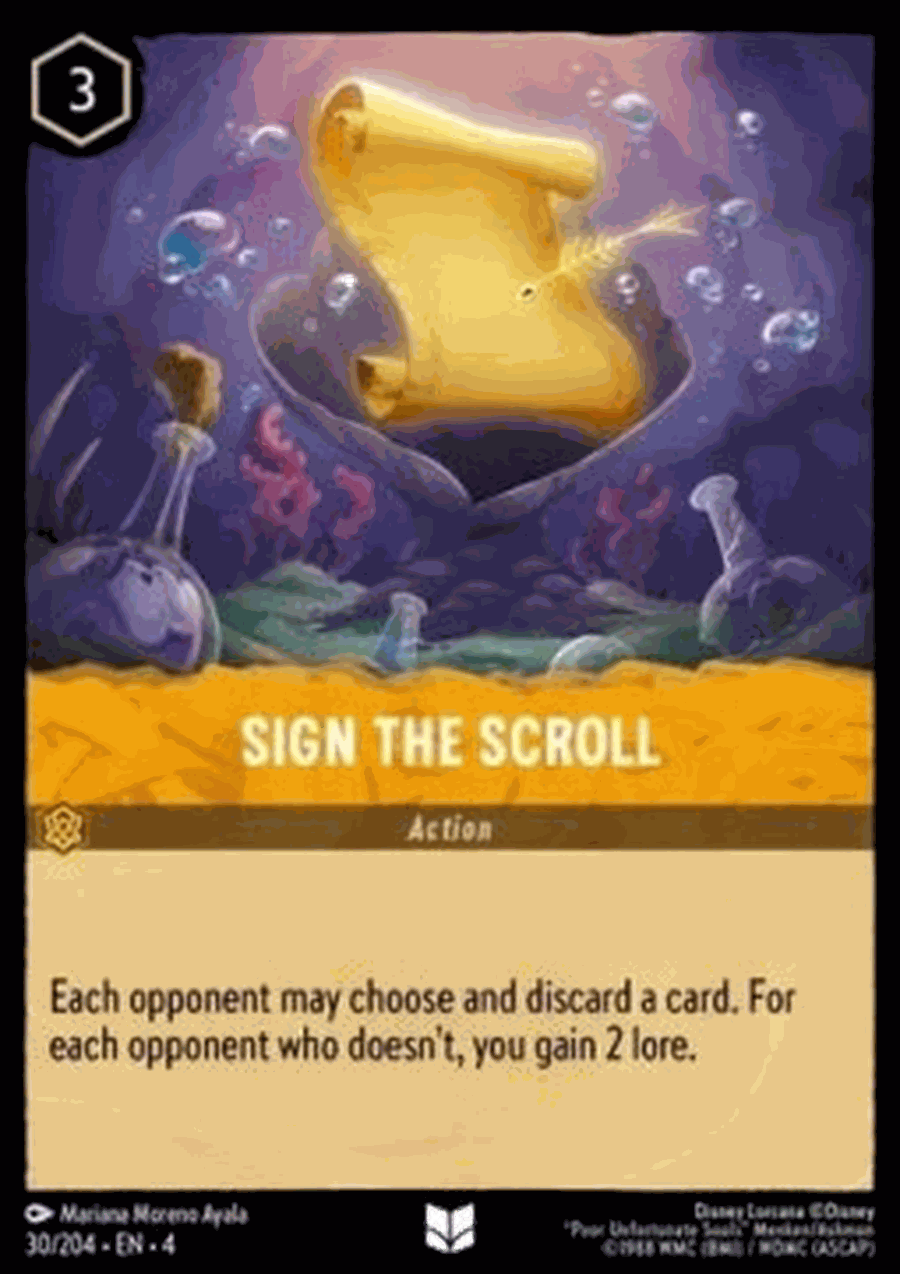 Sign the Scroll
