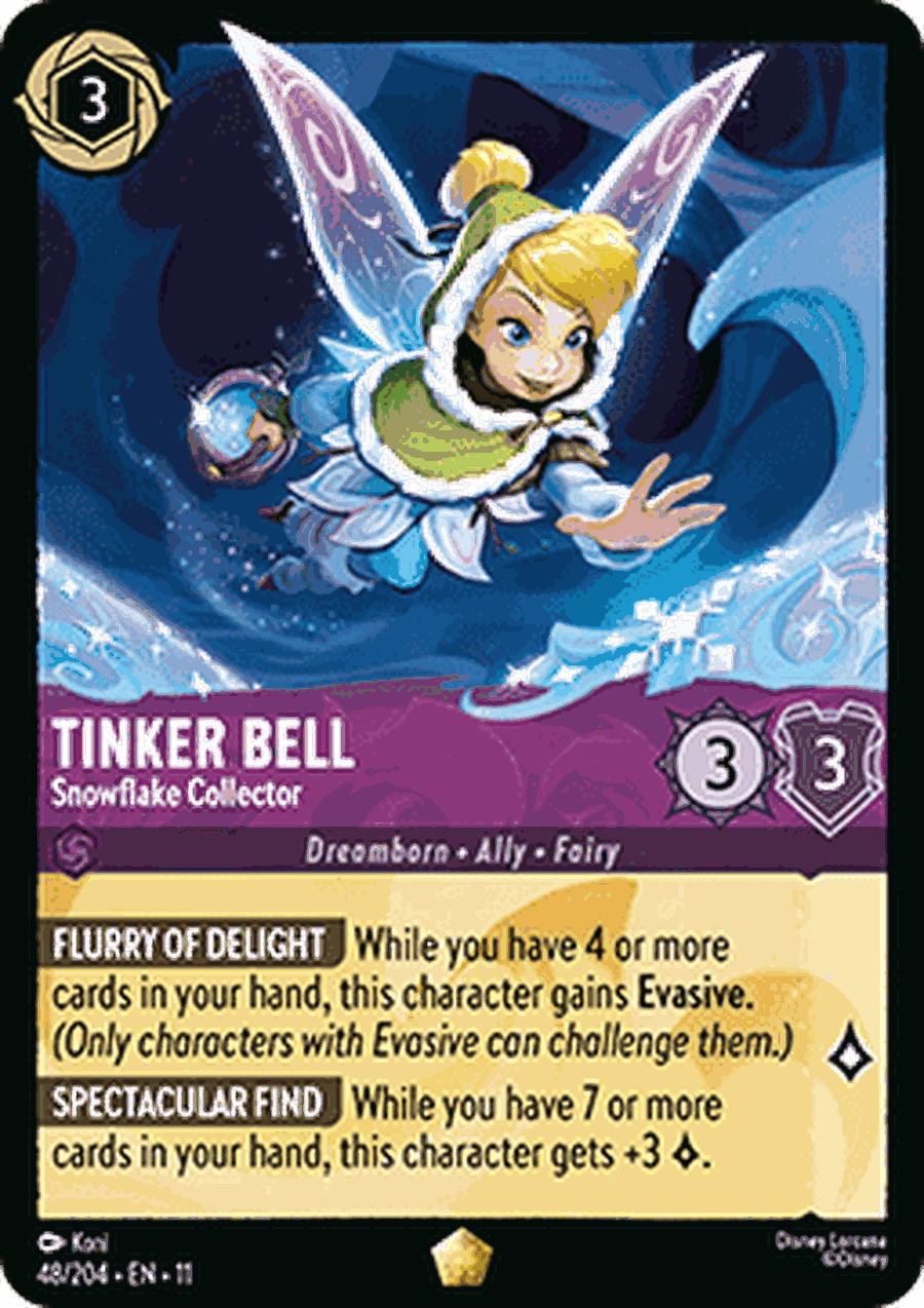 Tinker Bell - Snowflake Collector