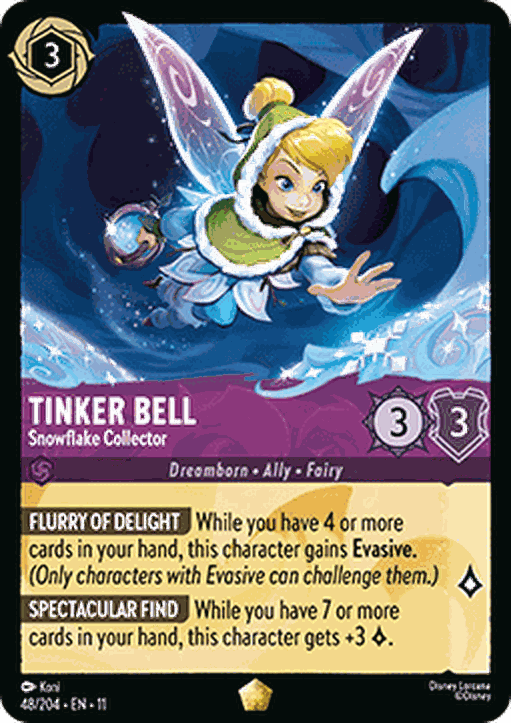 Tinker Bell - Snowflake Collector