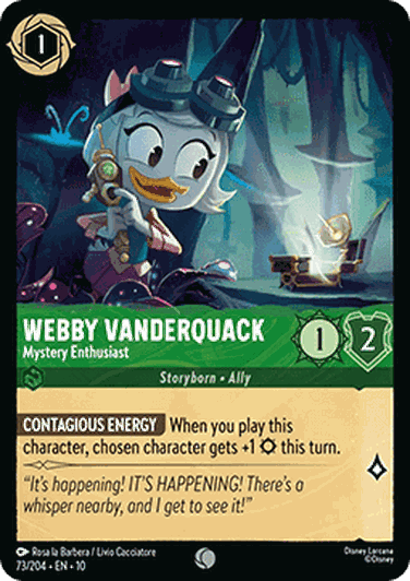 Webby Vanderquack - Mystery Enthusiast (V.1)
