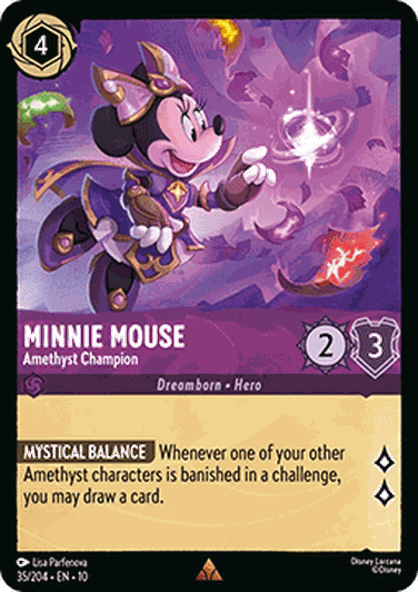 Minnie Mouse - Amethyst Champion