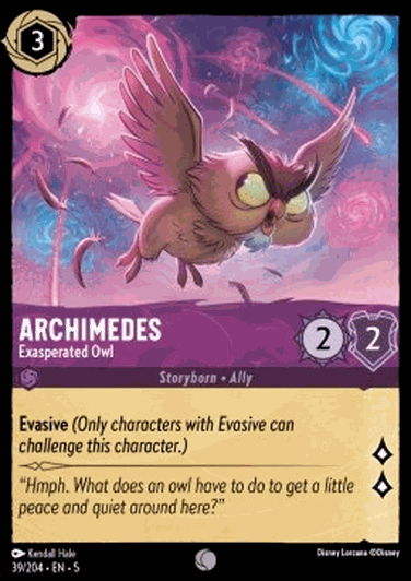 Archimedes - Exasperated Owl